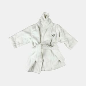 Burt's Bees Baby White Bathrobe